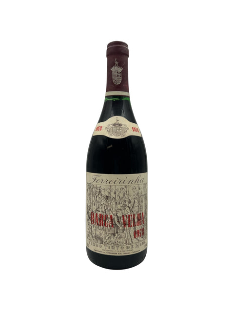 Flaske af Barca Velha Ferreirinha 1978 rødvin
