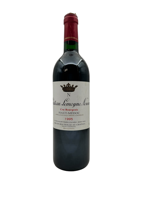 Flaske af Chateau Lemoyne Nexon 1995 rødvin
