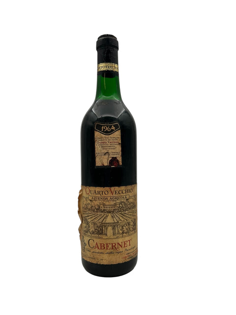 Flaske af Cabernet Quarto Vecchio 1964 rødvin