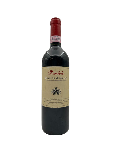 Flaske af Brunello di Montalcino Rendola 2019 rødvin