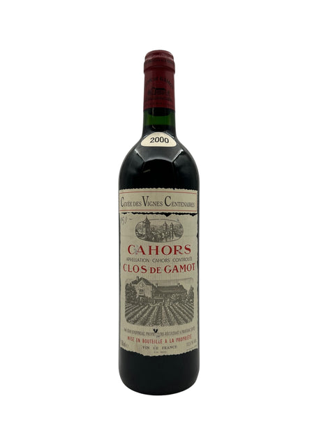 Flaske Cuvée des Vignes Centenaires Clos de Gamot 2000