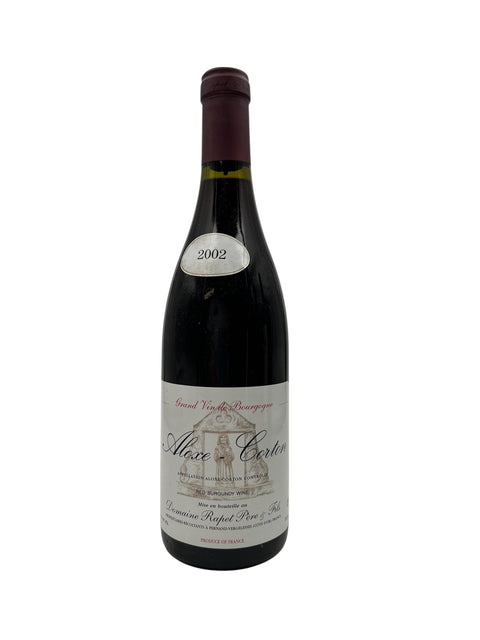 Aloxe Corton Domaine Rapet 2002 flaske