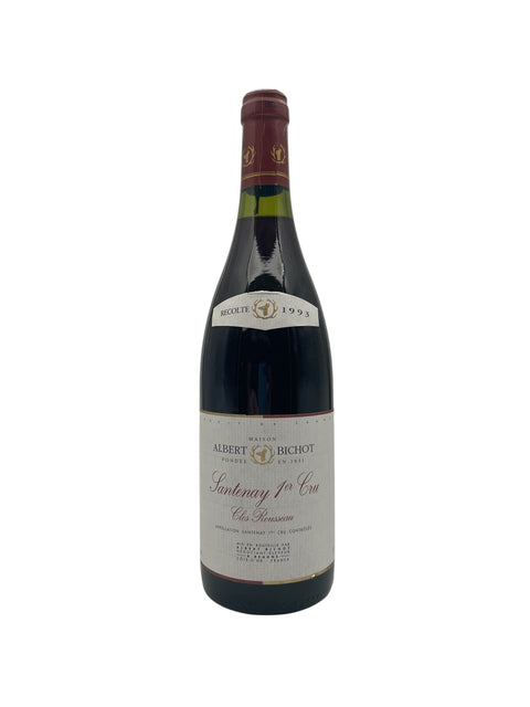 Flaske af Santenay 1er Cru Albert Bichot 1993