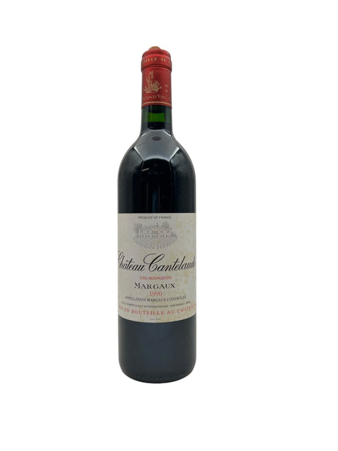 Flaske af Chateau Cantelaudette 1990 Margaux rødvin