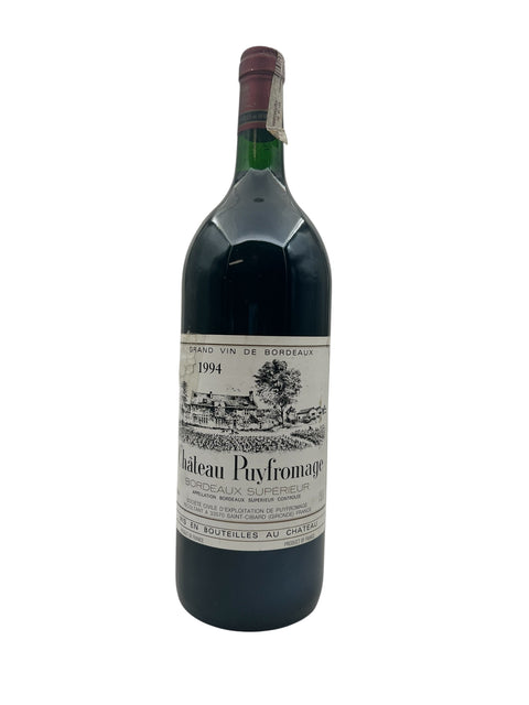 Flaske af Château Puyfromage vin fra 1994