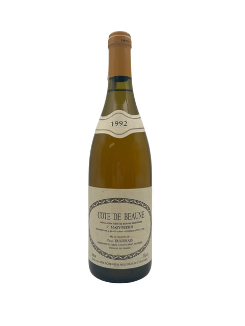 Cote de Beaune hvidvin fra Paul Dugenais årgang 1992