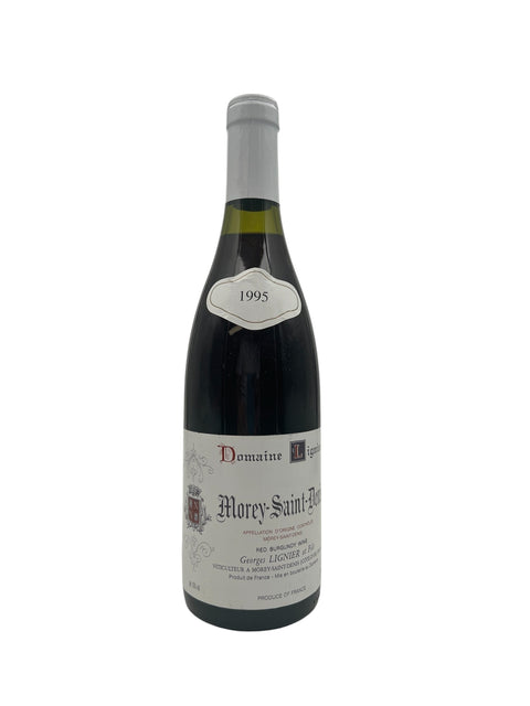 Flaske af Morey-Saint-Denis Georges Lignier 1995 rødvin