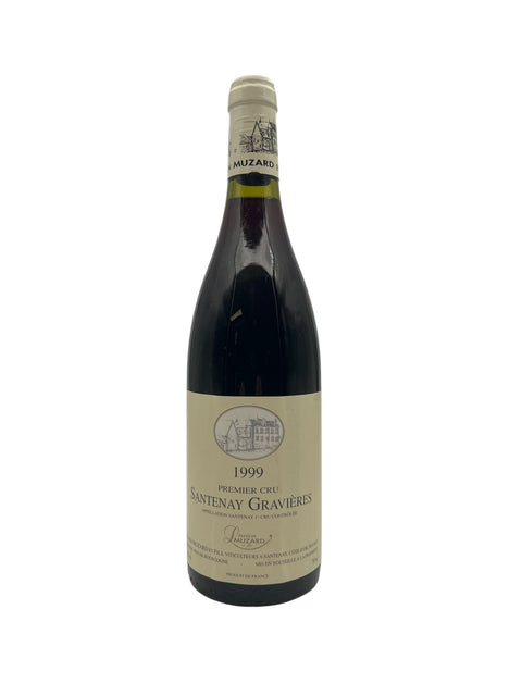 Santenay Gravières 1999 fra Domaine Muzard, fransk rødvin