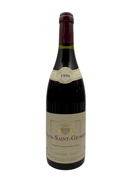 Flaske af Nuits-Saint-Georges Chauvenet-Chopin 1996 rødvin