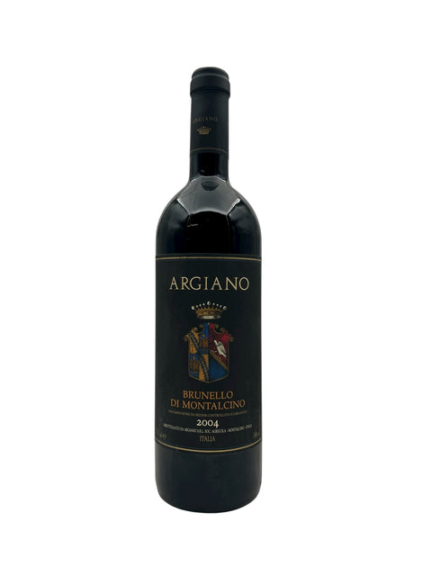 Flaske af Brunello di Montalcino Argiano 2004