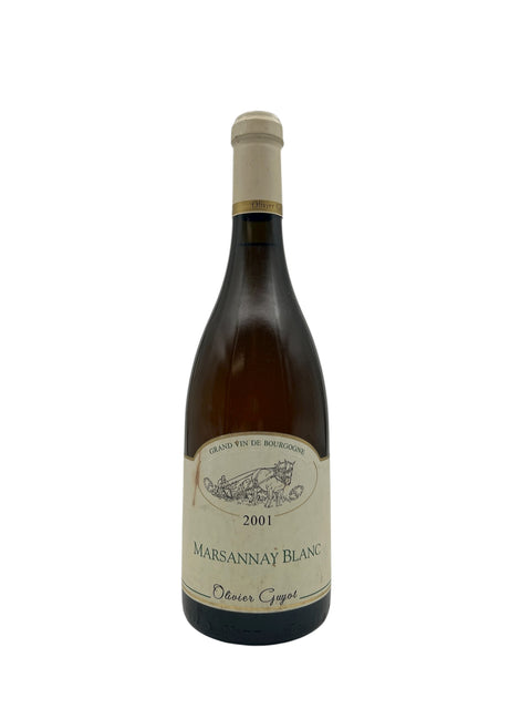 Flaske af Marsannay Blanc Olivier Guyot 2001 vin