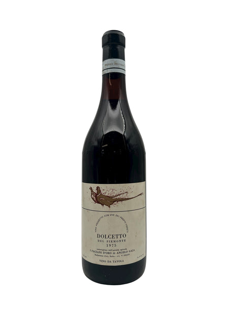Flaske af Dolcetto D'Angelo Gaja 1975 rødvin