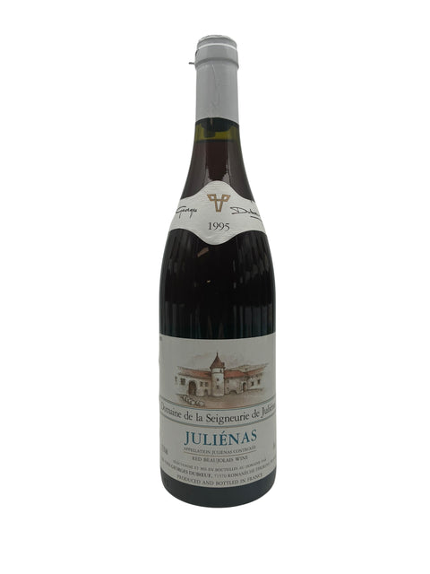 Flaske af Juliénas Georges Duboeuf 1995 rødvin