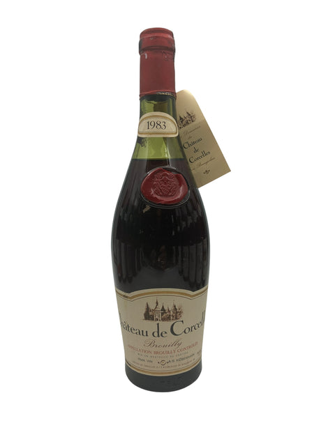 Brouilly Château de Corcelles 1983 vinflaske