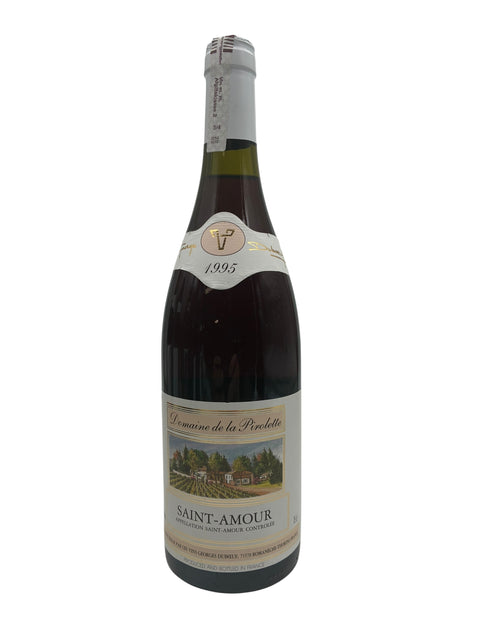 Flaske Saint-Amour Domaine de la Pirolette 1995 rødvin