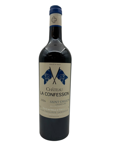 Château La Confession 2006, en flaske Saint-Émilion Grand Cru rødvin