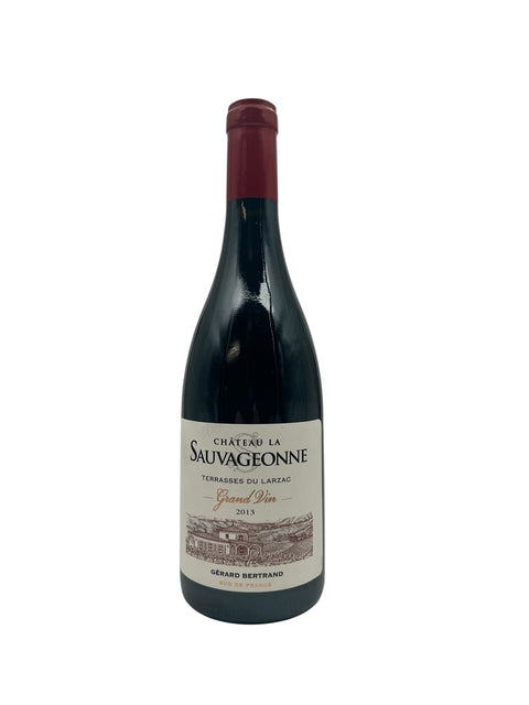 Flaske af Sauvageonne Gérard Bertrand 2013 rødvin