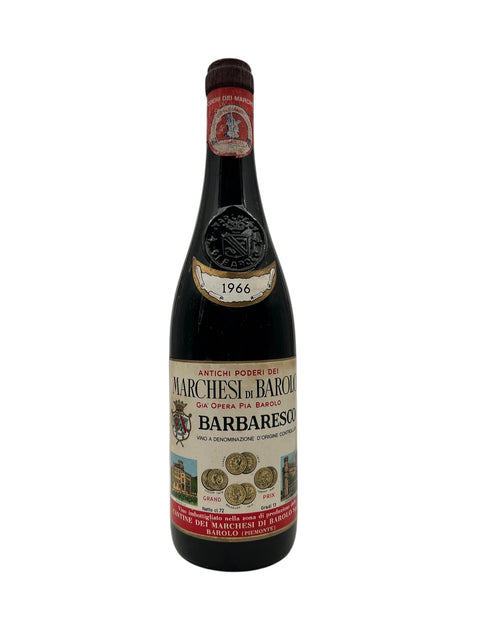 Barbaresco vin fra Marchesi di Barolo årgang 1966