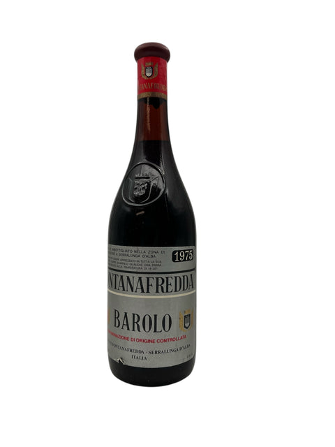 Flaske af Barolo Fontanafredda 1975