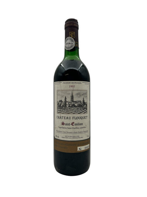 Flaske af Château Flouquet Saint-Émilion 1995 rødvin