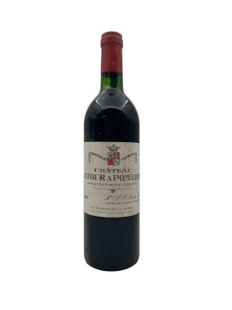 Flaske af Château Latour à Pomerol 1986 rødvin