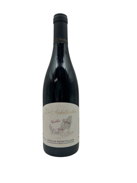 Flaske Les Aphillanthes Côtes du Rhône Villages 2003