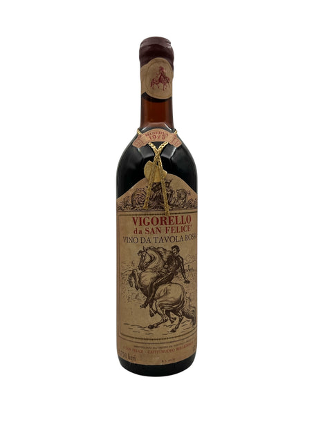 Flaske af Vigorello San Felice 1975 rødvin