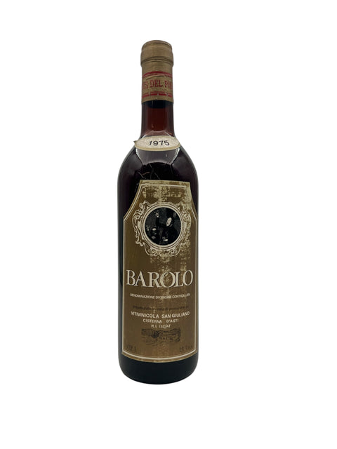 Flaske af Barolo San Giuliano 1975