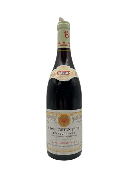 Flaske af Aloxe-Corton Tollot-Beaut 1997 rødvin