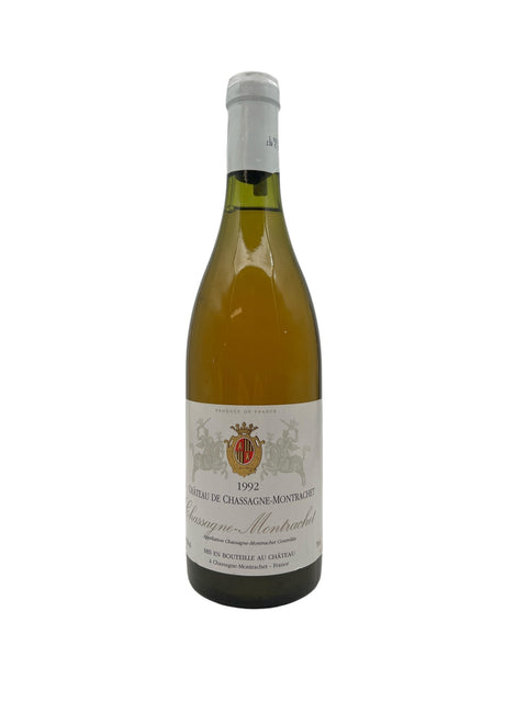 Flaske af Chassagne Montrachet Château de Chassagne Montrachet 1992 hvidvin
