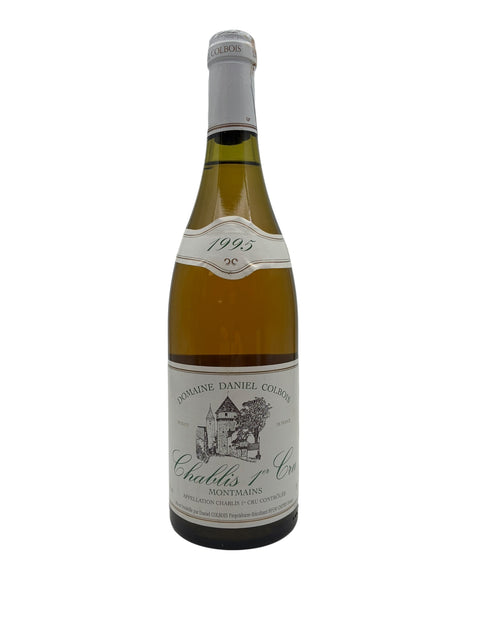 Flaske af Chablis 1995 fra Domaine Daniel Colbois
