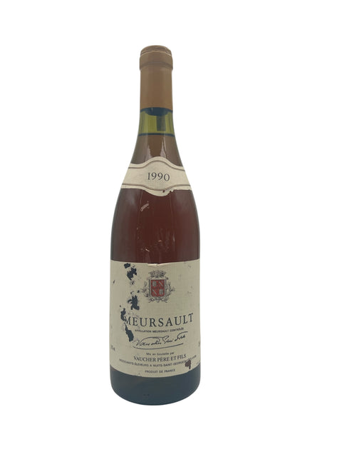 Meursault Vaucher Père et Fils 1990 flaske