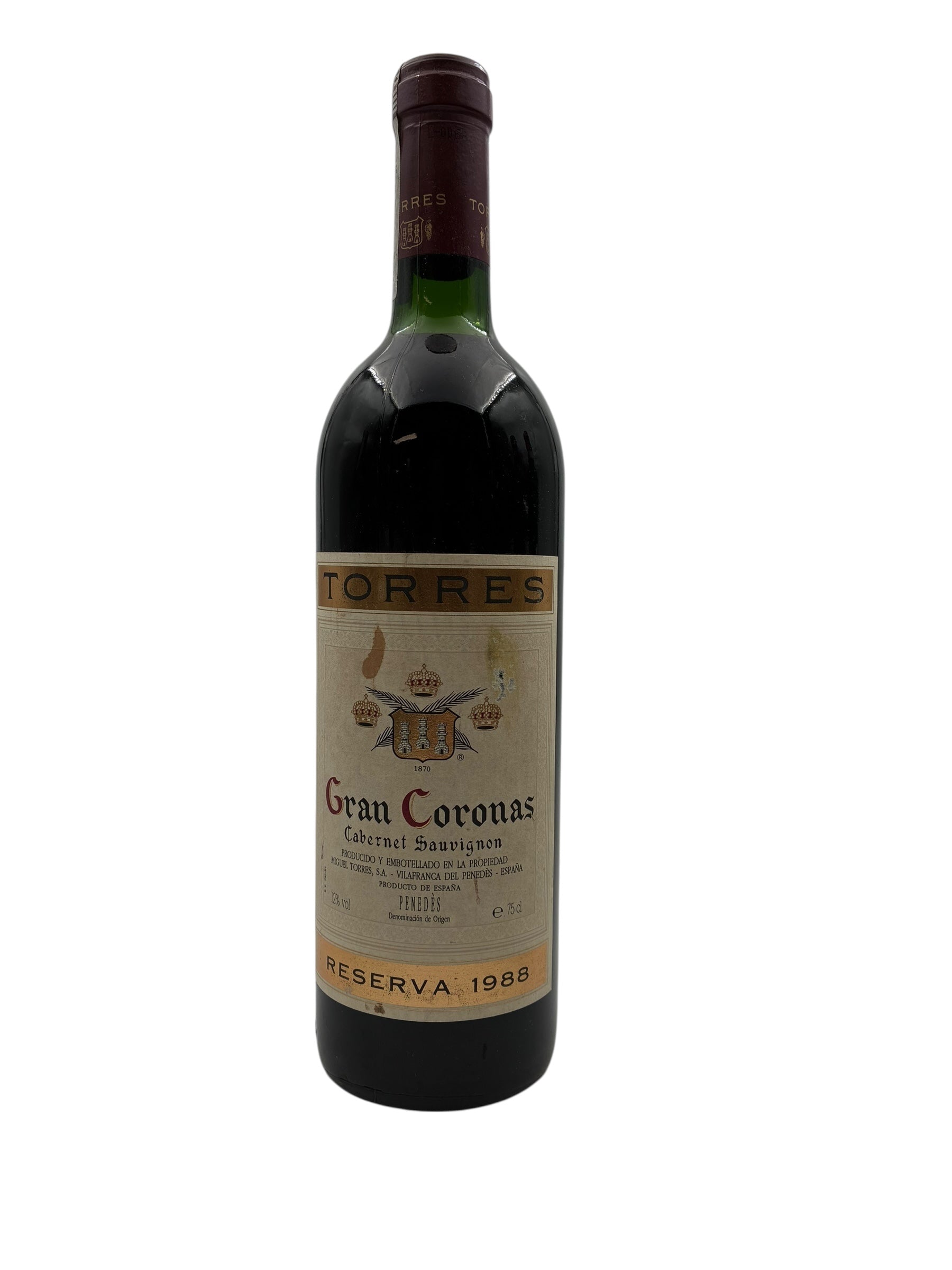 Gran Coronas Torres 1988 – Bottles With History