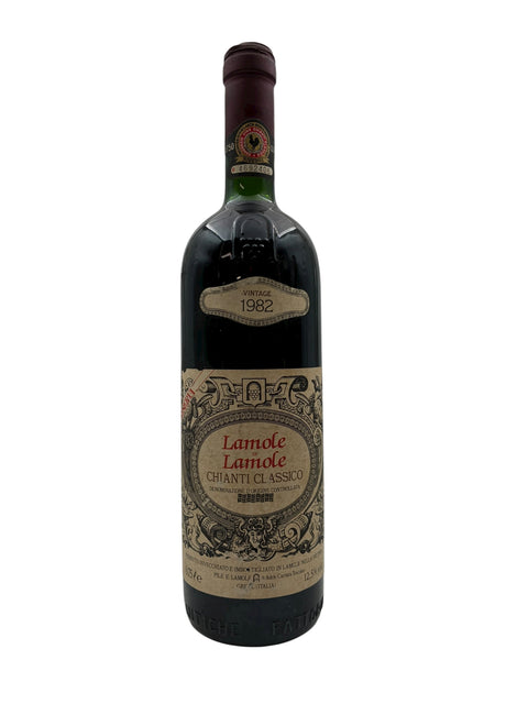 Flaske af Lamole di Lamole Chianti Classico 1982