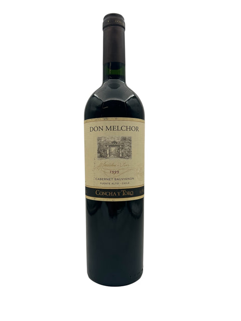 Flaske af Don Melchor Concha y Toro 1999 Rødvin