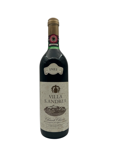 Flaske af Chianti Classico Villa S Andrea 1983