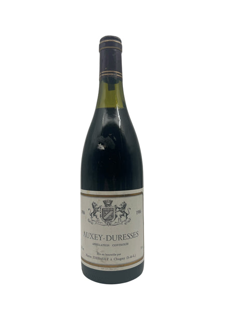 Auxey-Duresses 1986 rødvin fra Pierre Thibault med fransk appellation