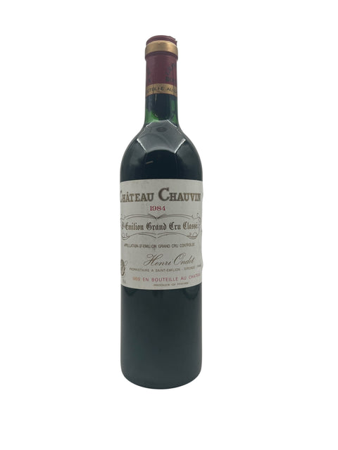 Flaske af Château Chauvin Henri Ordis 1984 rødvin