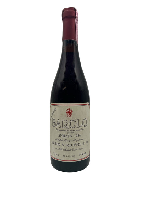 Barolo rødvin fra Angelo Borgogno årgang 1984