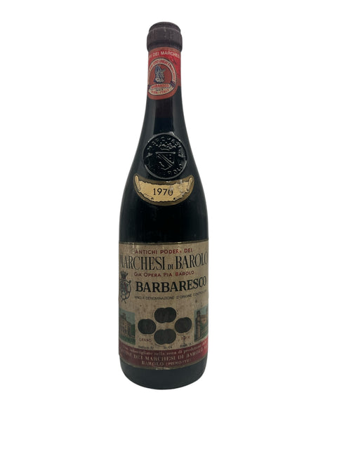 Barbaresco Marchesi di Barolo fles uit 1970