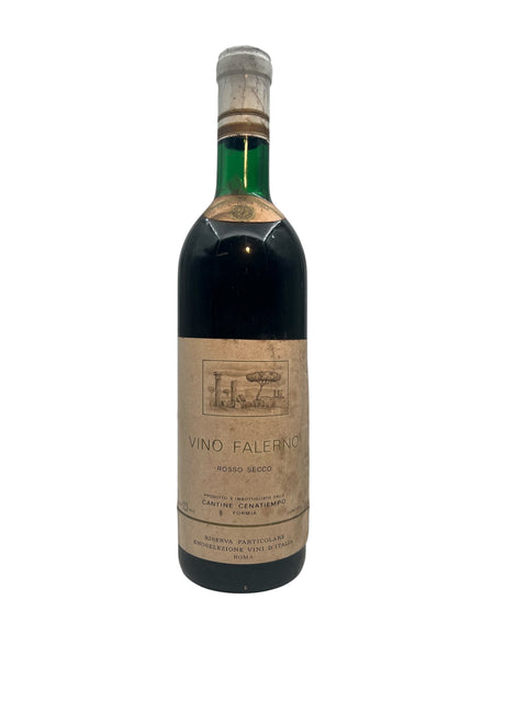 Flaska Vino Falerno från Cantine Cenatiempo årgång 1965
