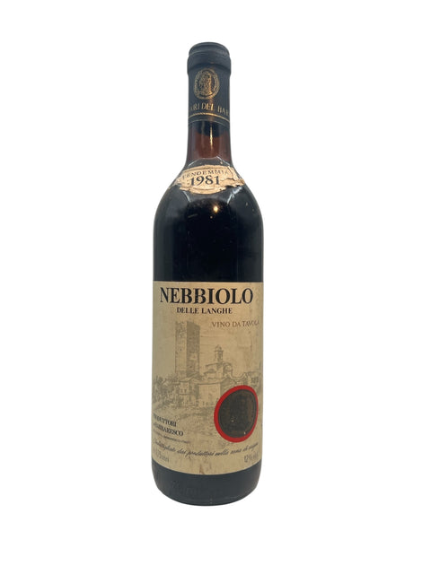 Flasche Nebbiolo Produttori di Barbaresco Jahrgang 1981