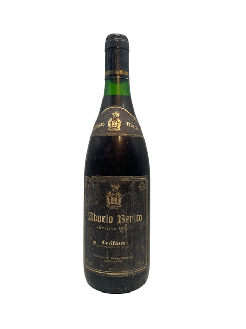 Bottle of Abuelo Berico Bodegas Monte 1981