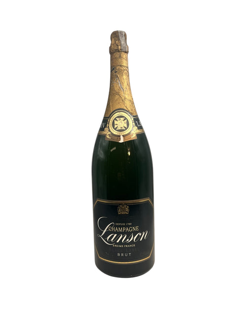 Flaske af Lanson Black Label Champagne