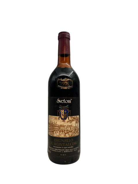 Flaska Brunello di Montalcino Svetoni 1976