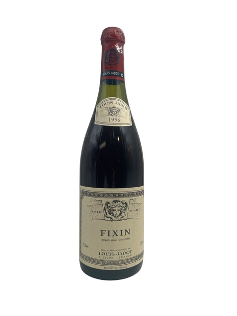 Fixin Louis Jadot 1996 rödvinsflaska