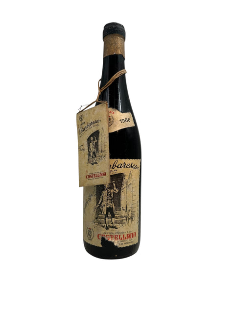 Flaska Barbaresco Castellino 1966 vin
