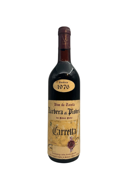 Flaska Barbera di Piobesi Carretta 1976