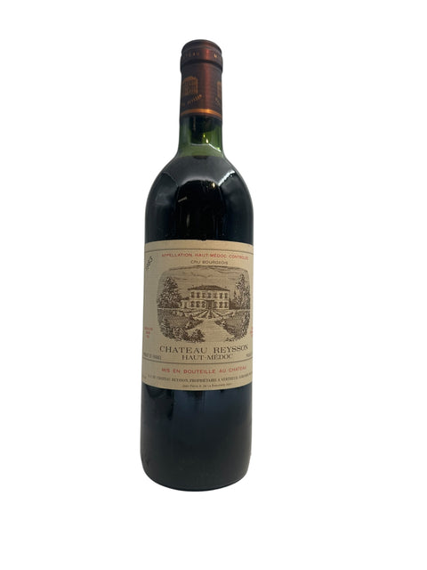 Flaska Chateau Reysson Haut-Médoc 1995 rött vin