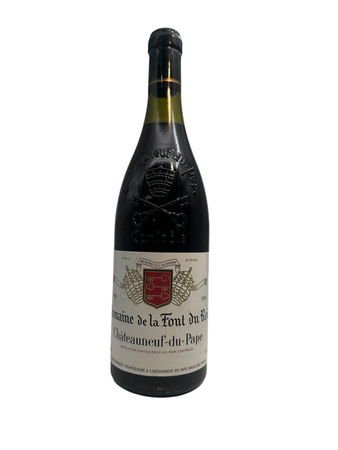 Flaska Châteauneuf-du-Pape från Domaine de la Font du Roi 1994